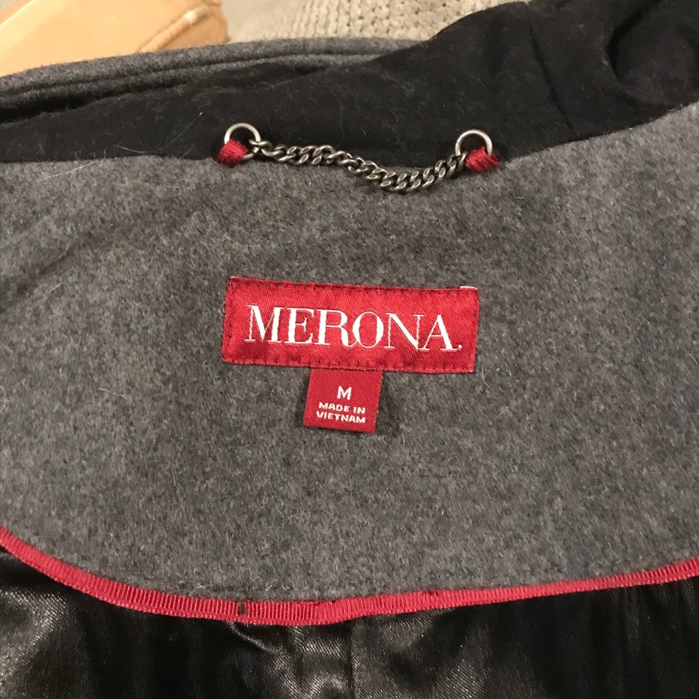 Merona gray wool jacket